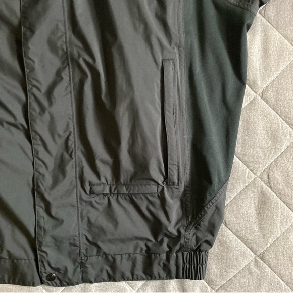 DryJoys by FootJoy Rain Wind Golf Jacket Mens XL Black Removable Long Sleeves - Picture 4 of 15